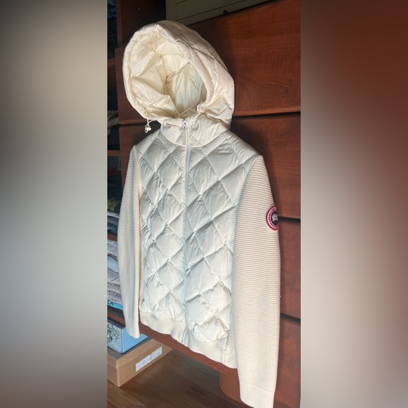Canada Goose cream/ivory jacket, medium - Picture 2 of 2